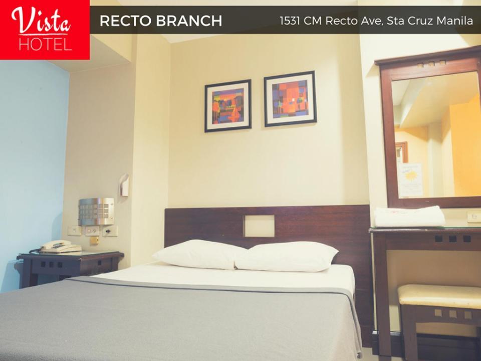 Vista Hotel Recto Manila Exterior foto